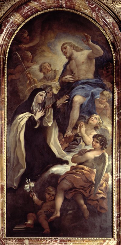 St. Mary Magdalene of Pazzi (1566-1607) by Luca Giordano